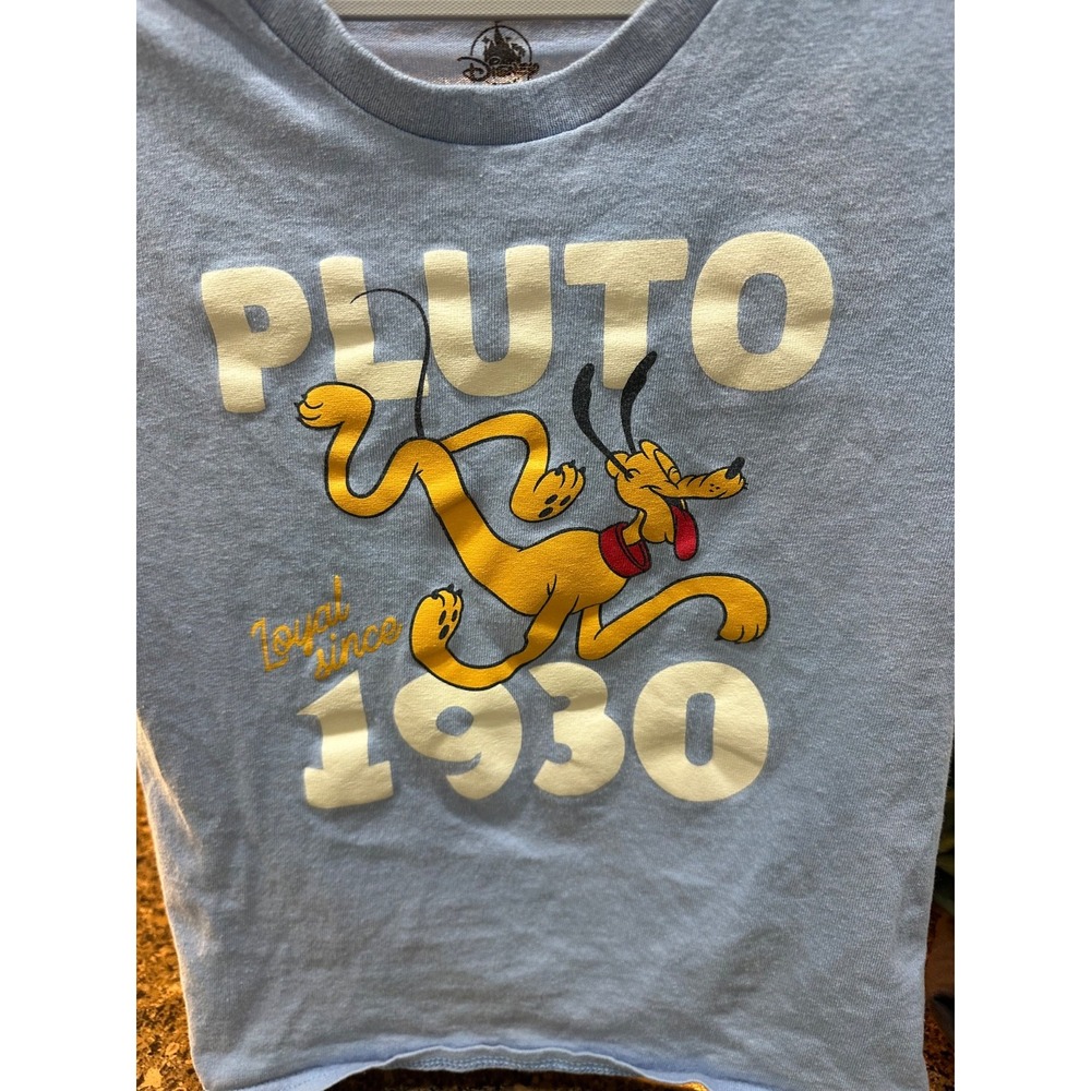 disney pluto loyal since 1930‎ blue tee boy's small